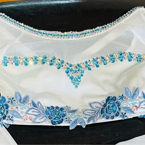 Child Girls Small 6/7 Lyrical Two Piece Costume - Picture 3 of 12